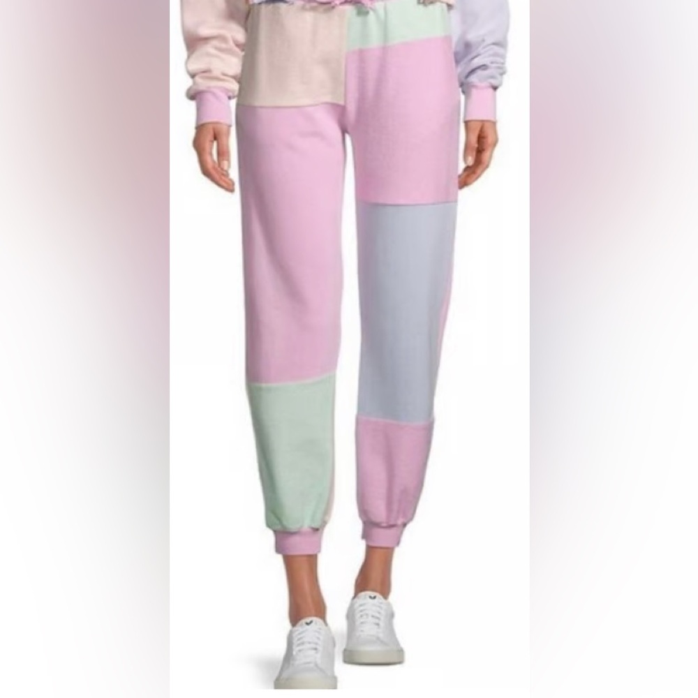 LoveShackFancy Color-Block Joggers - Picture 6 of 12